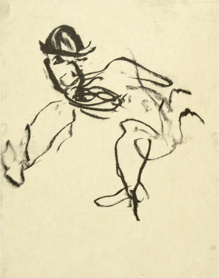 Willem De Kooning - Untitled (For Frank O'Hara): Artist: Willem De Kooning Title: Untitled (For Frank O'Hara) Year: 1988 Dimensions: 27.5in. by 23in. Edition: From the limited edition of 550 Publisher: The Mus