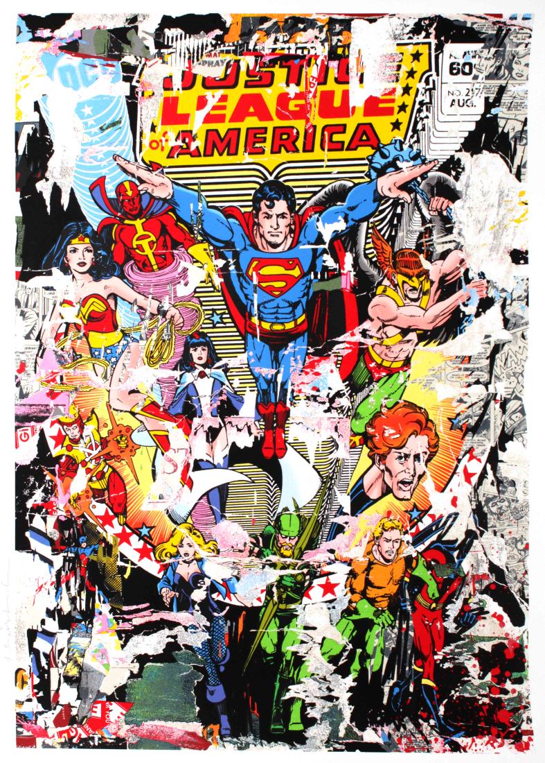 Mr. Brainwash - The Heroes (Justice League / Superman) (1 of 2)