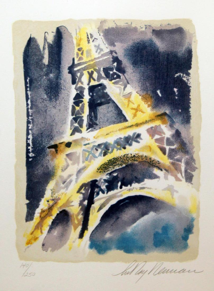 LeRoy Neiman - Eiffel Tower (1 of 2)