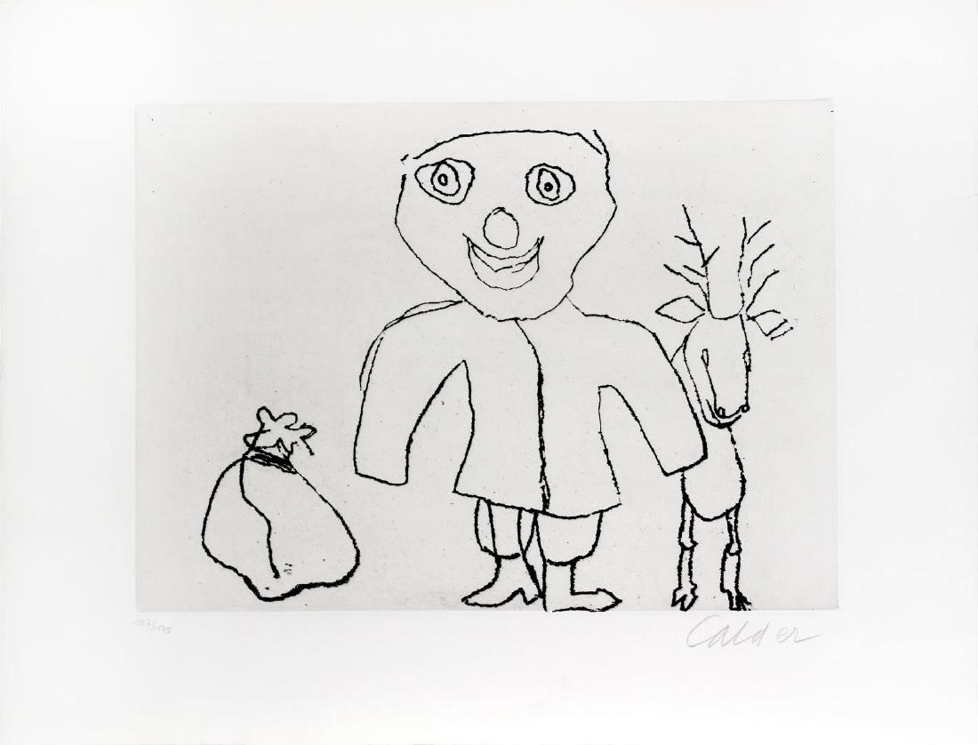 Alexander Calder - Untitled from Santa Claus (1 of 3)