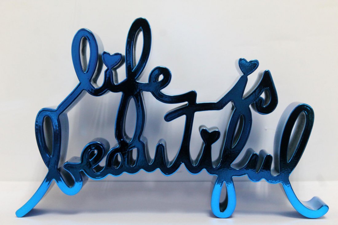 Mr. Brainwash - Hard Candy (Blue Mirror) (1 of 3)