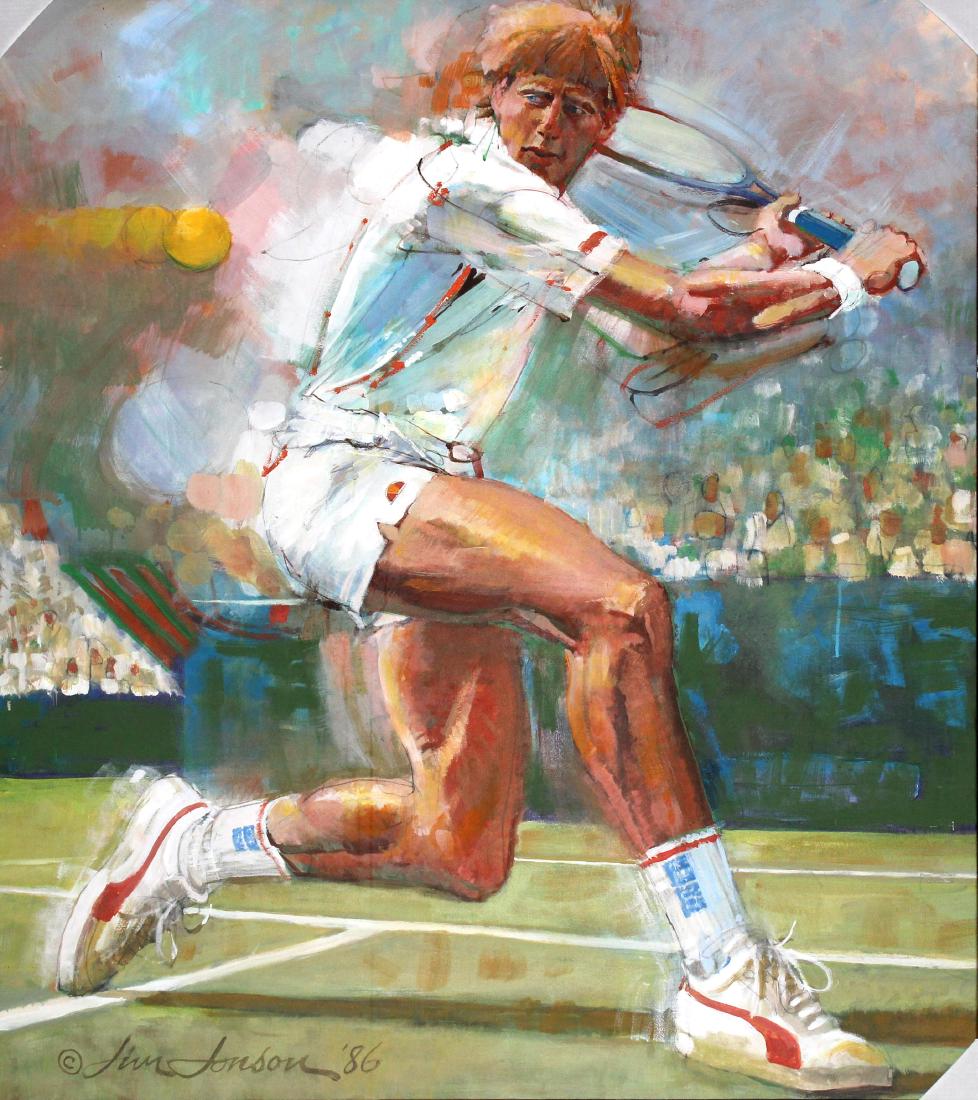 Jim Jonson "Boris Becker" (1 of 2)