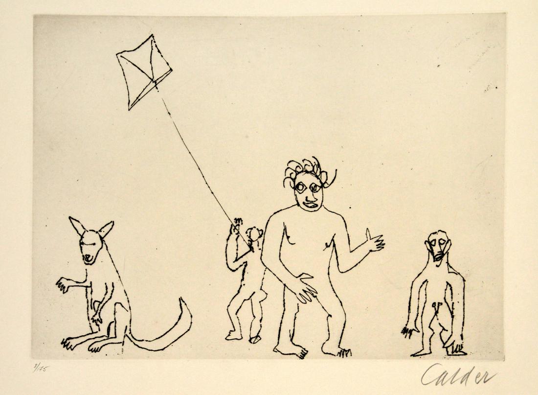 Alexander Calder - Santa Claus VII (1 of 3)