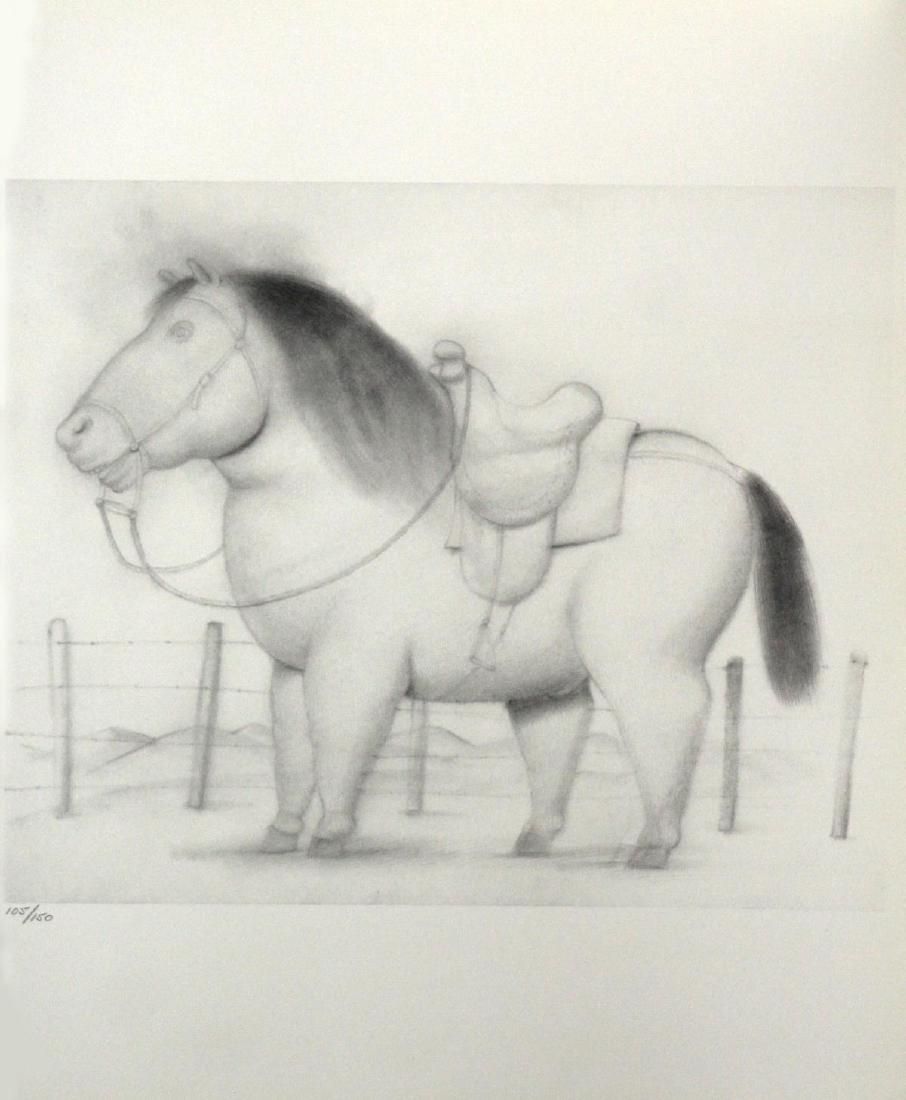 Fernando Botero (After) - Cheval: Artist: Fernando Botero (After) Title: Cheval Year: 1984 Dimensions: in. by in. Edition: From the rare limited edition Publisher: ÃƒÂƒÃ¢Â€Â°ditions de la Dif