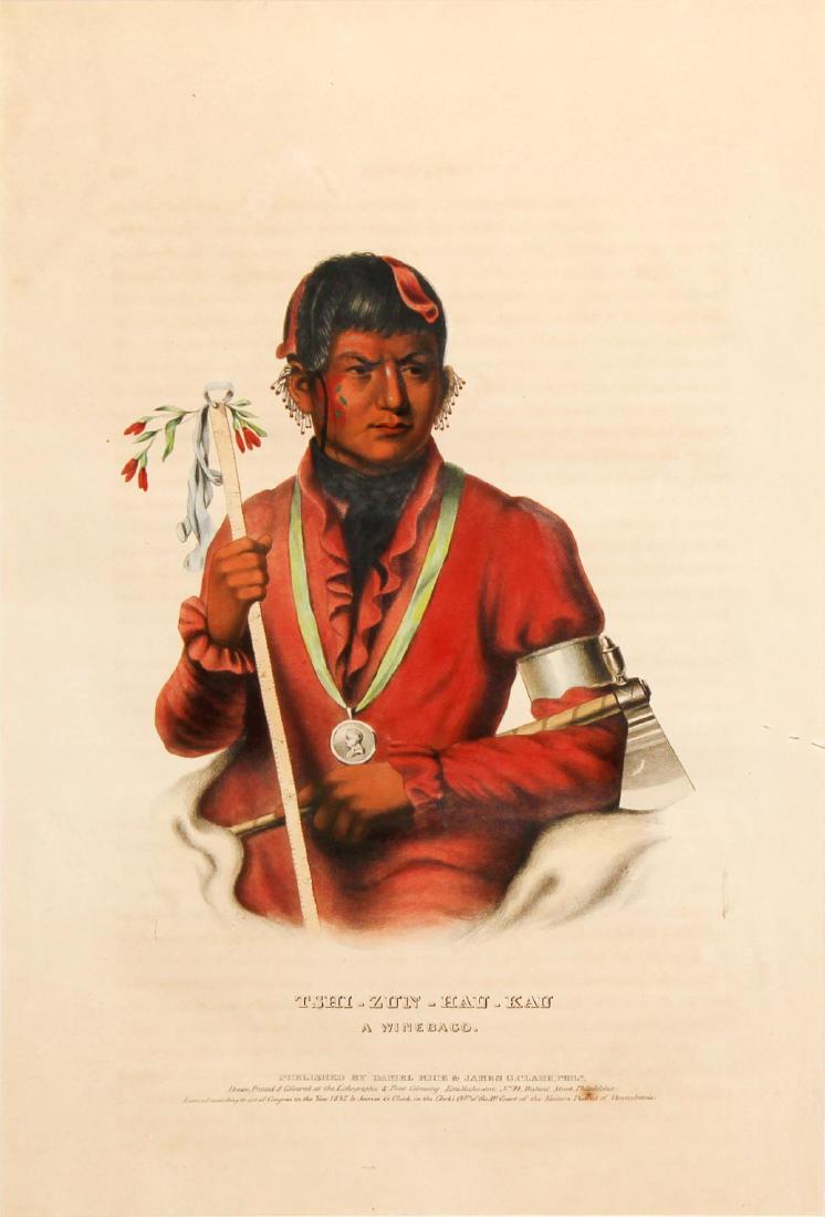 Charles Bird King - Tshi-Zun-Hau-Kau A Winebago (1 of 2)
