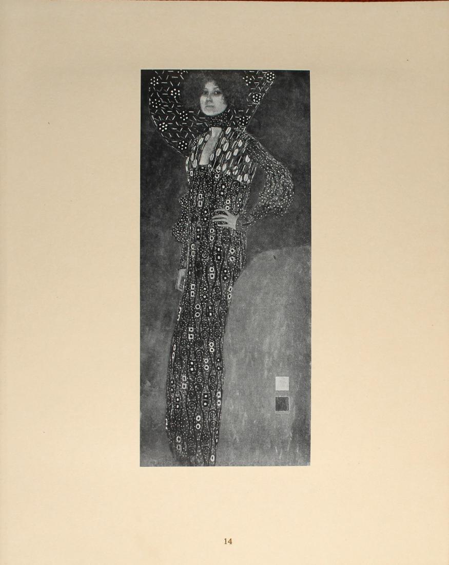Gustav Klimt - Bildnis des Fraulein: Artist: Gustav Klimt Title: Bildnis des Fraulein Emilie Foge Year: 1920 Dimensions: 11.5in. by 9.5in. Edition: 137 from the rare limited edition of 500 Publisher:</