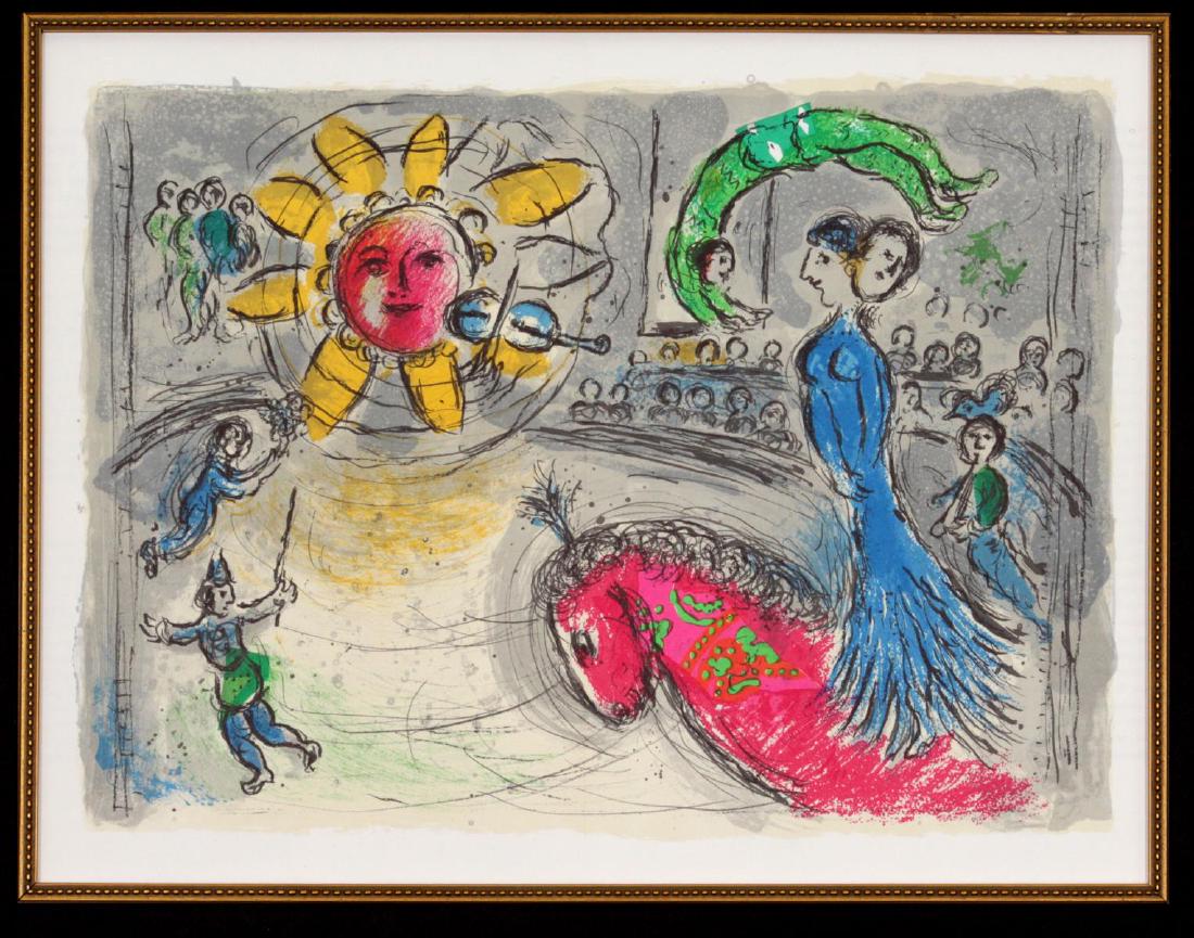 Marc Chagall - Soleil Au Cheval Rouge (1 of 1)