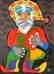 Karel Appel - Il Pagliacci