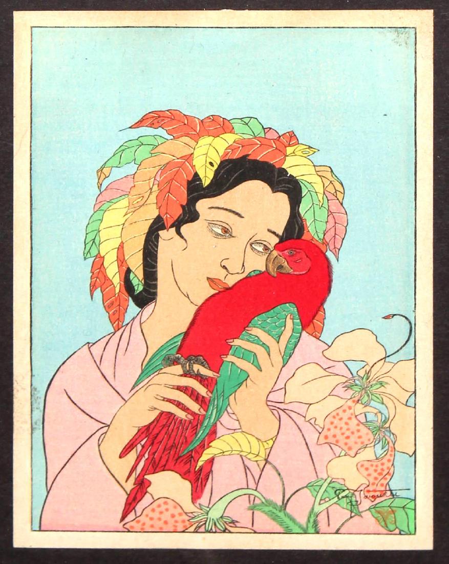 Paul Jacoulet - Chagrin d'Amour Kusaie Est Carolines (1 of 3)