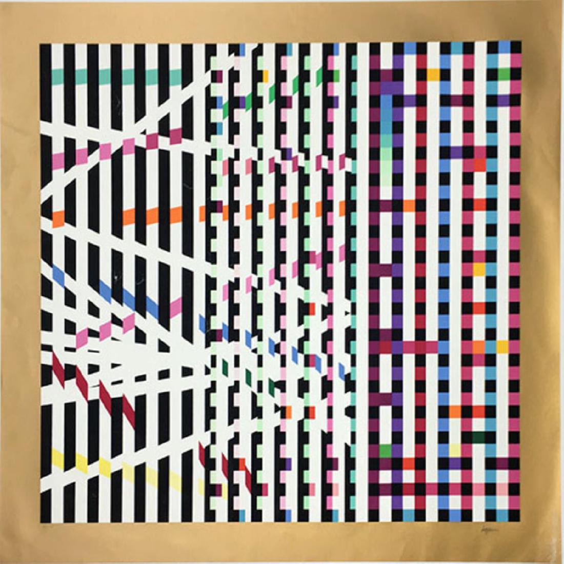 Yaacov Agam - Multi-Mag Rhythm (Set of Two Silkscreens) (1 of 6)