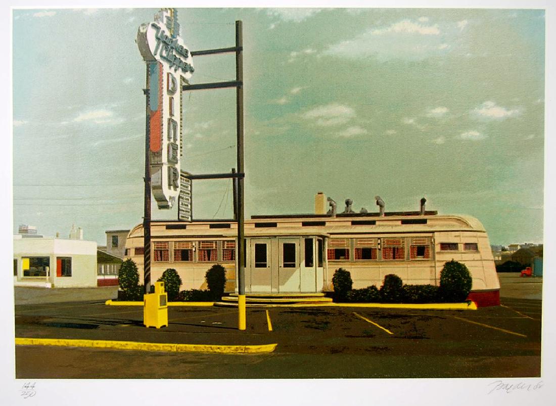 John Baeder - Yankee Clipper: Artist: John Baeder Title: Yankee Clipper Year: 1980 Dimensions: 22in. by 30in. Edition: From the rare limited edition Medium: Original serigraph on Somerset pa