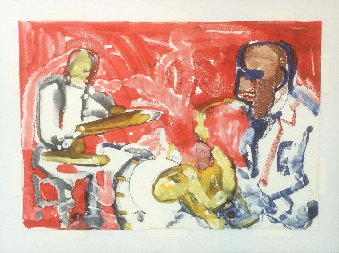 Romare Bearden "Out Chorus-Rhythm" (1 of 1)