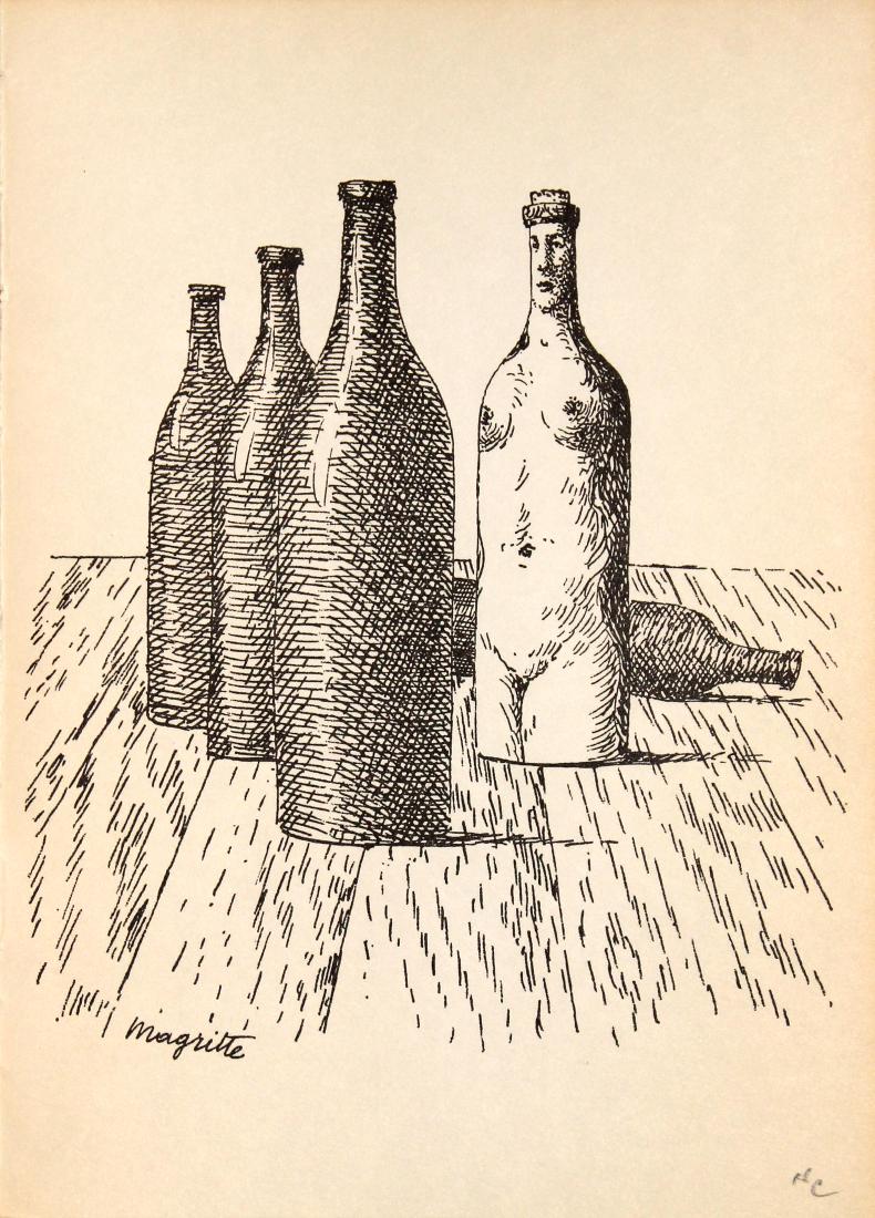 Rene Magritte - Untitled (Bottles) (1 of 2)