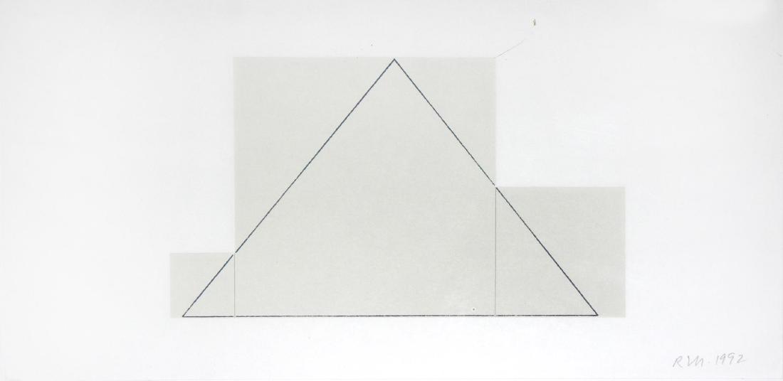 Robert Mangold - Untitled from "A Book of Silk Screen (1 of 2)