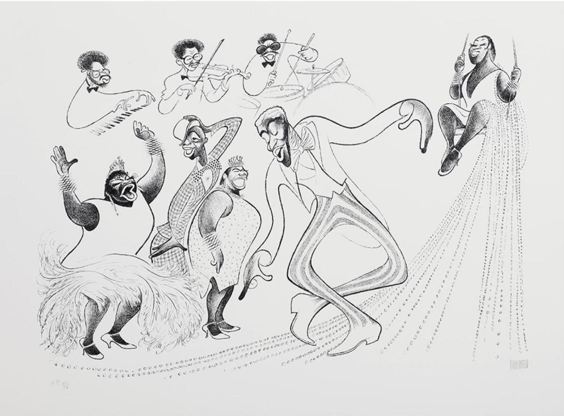 Al Hirschfeld - Black and Blue (1 of 1)
