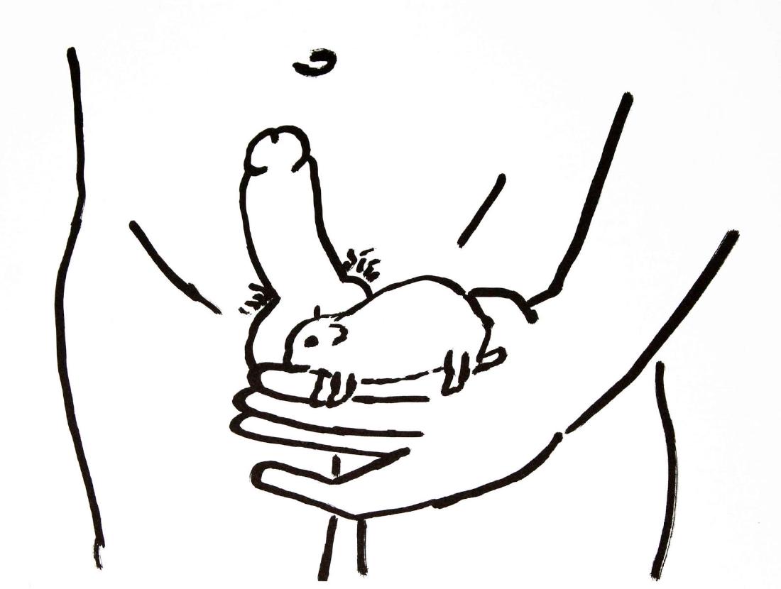 Keith Haring and Brion Gysin - Fault Lines (1 of 1)