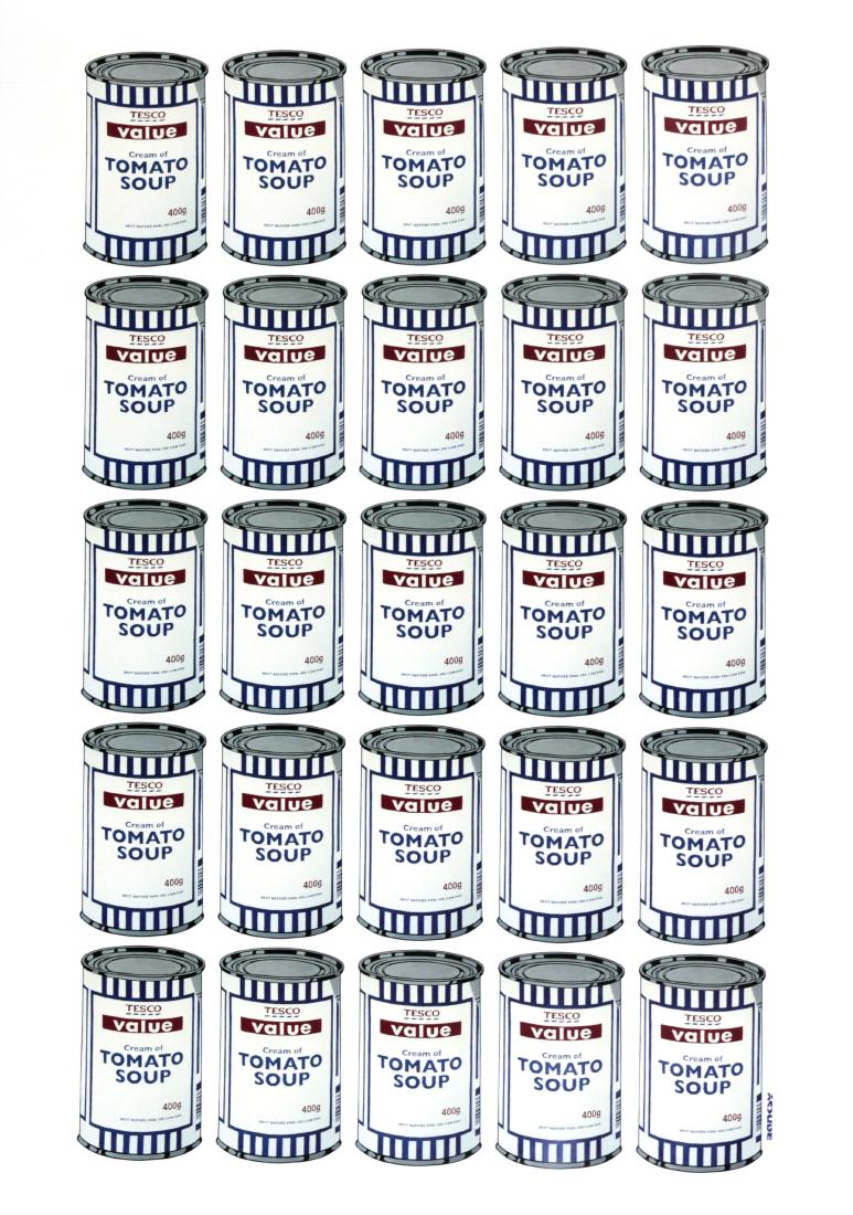 BANKSY - Tesco Cream of Tomato Soup (1 of 1)