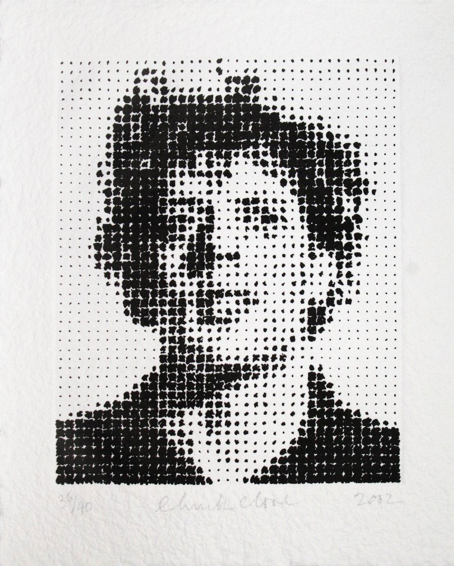 Chuck Close - Phil (Philip Glass) (1 of 2)