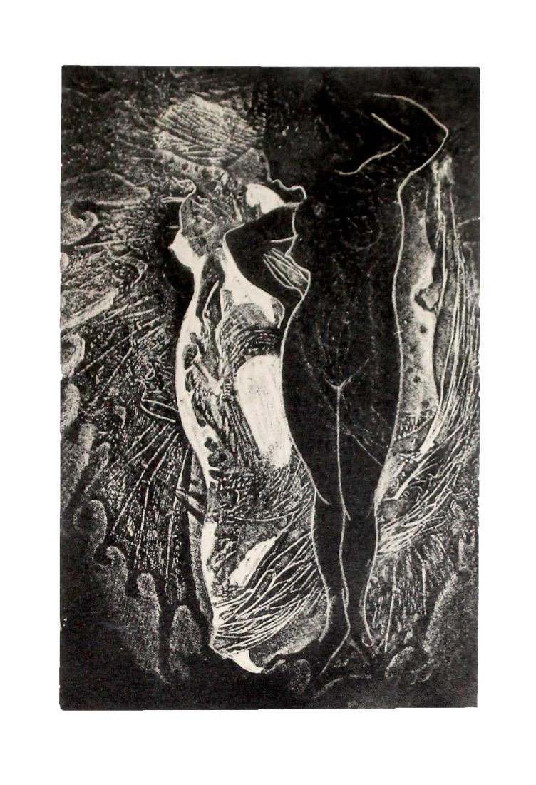 Max Ernst - Mr. Knife and Miss Fork: Artist: Max Ernst Title: Mr. Knife and Miss Fork Year: 1931 Dimensions: 4.5in. by 7in. Edition: From the limited edition of 595 Publisher: Etats-Unis