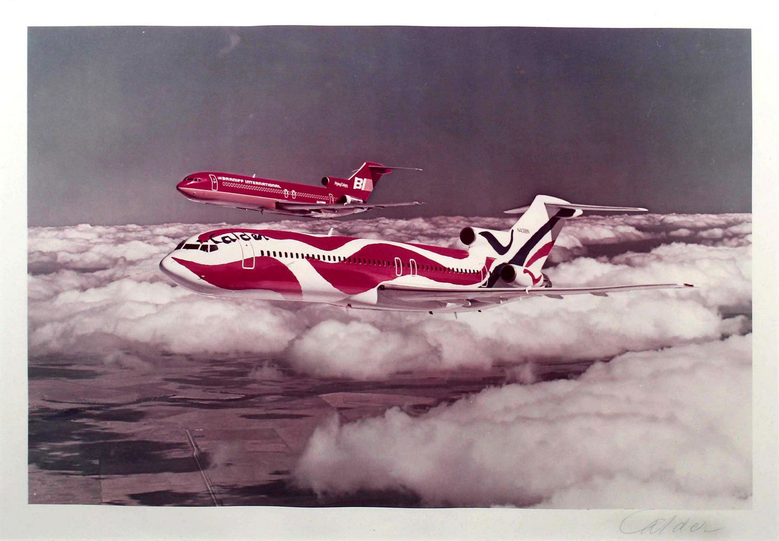 Alexander Calder - Braniff Airplanes (1 of 2)