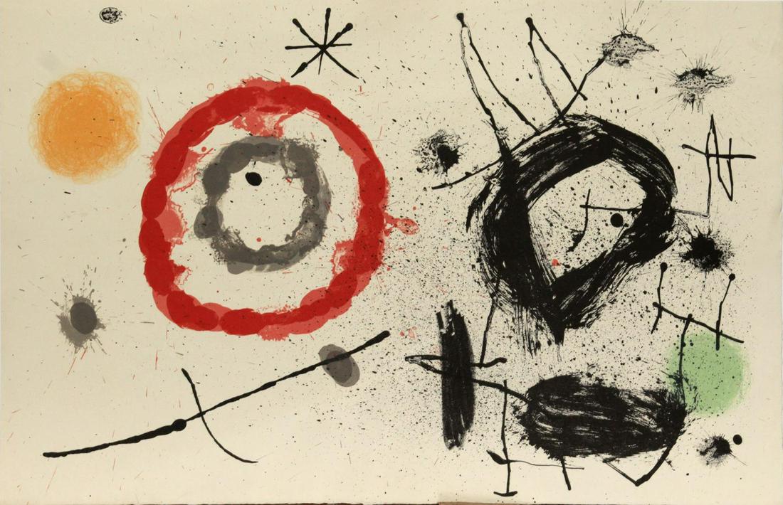 Joan Miro - Untitled from "Bouquet de Reves pour Neila" (1 of 1)