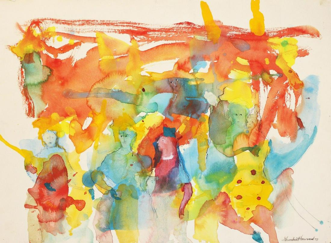 Humbert Howard Original Watercolor (1 of 2)