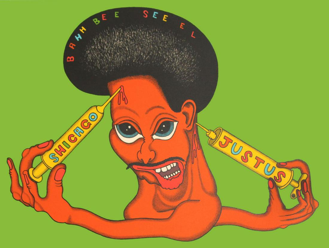 Peter Saul - Shicago Justus (1 of 3)