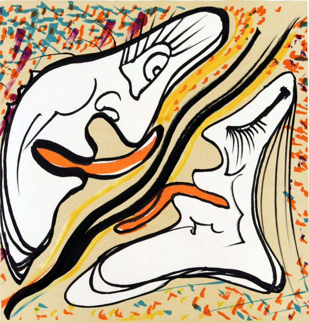 Salvador Dali - The Hallucinogenic Embrace (1 of 2)