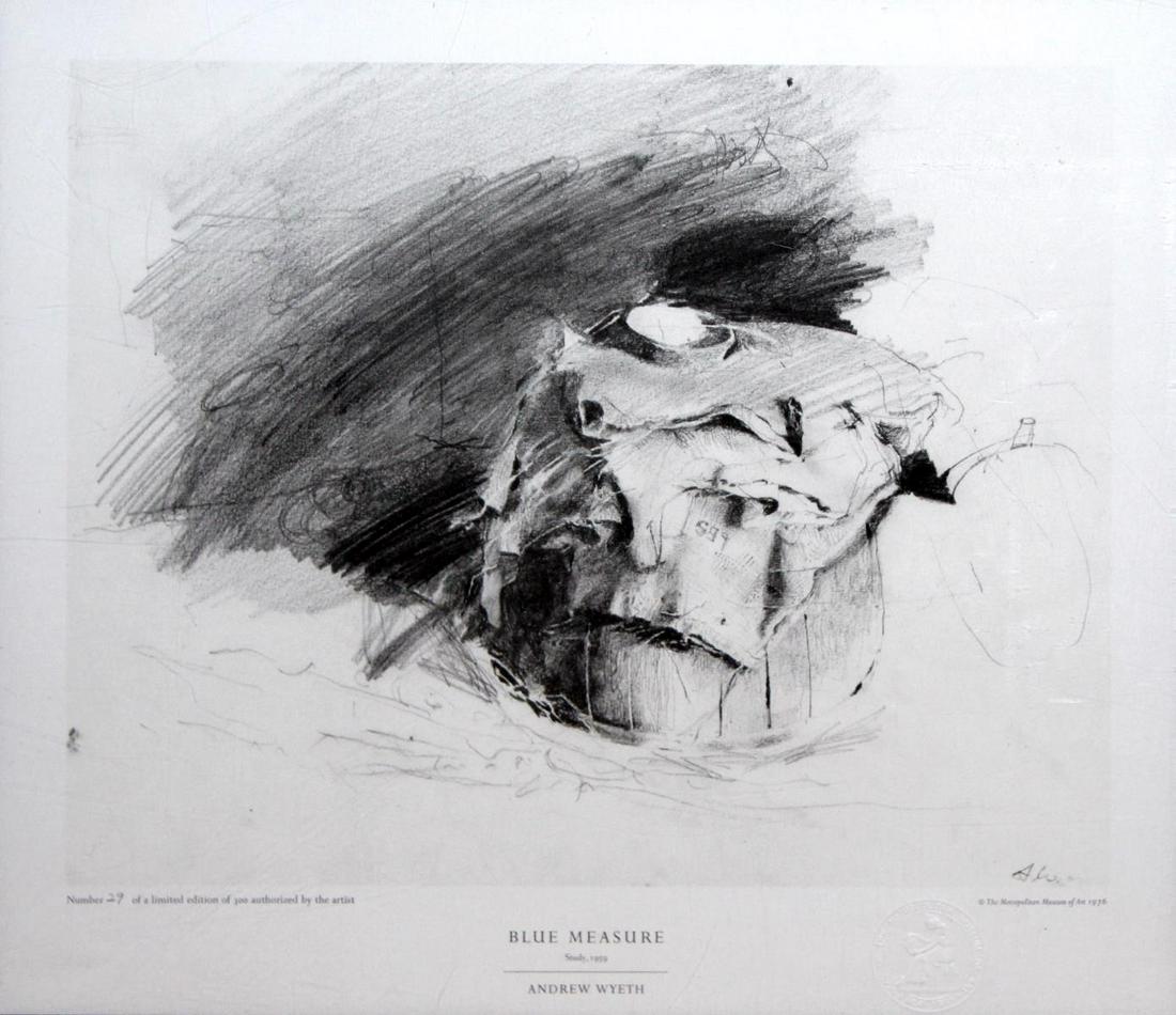 Andrew Wyeth  - Blue Measure (1 of 3)