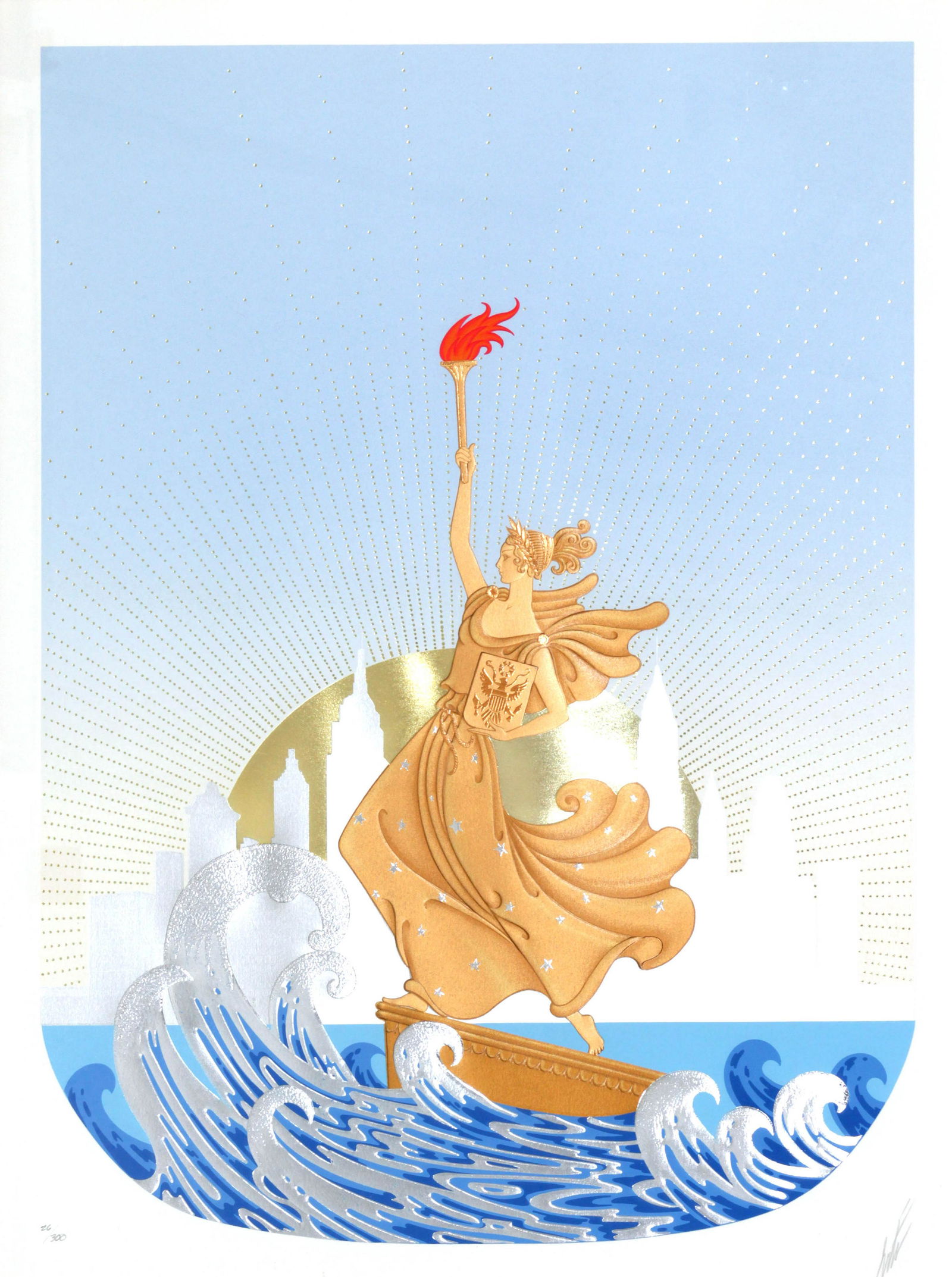 Erte - Statue of Liberty (1 of 3)