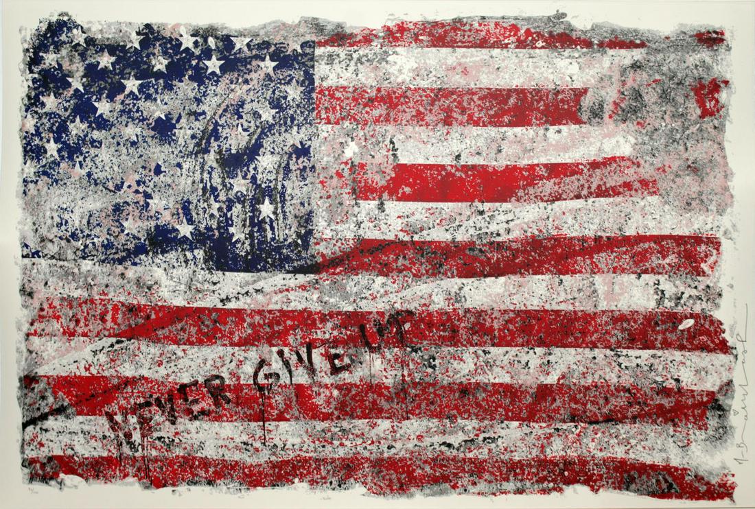 Mr. Brainwash - Freedom: Artist: Mr. Brainwash Title: Freedom Year: 2017 Dimensions: 20.5in. by 30in. Edition: From the rare limited edition of 100 Medium: Original serigraph on paper</