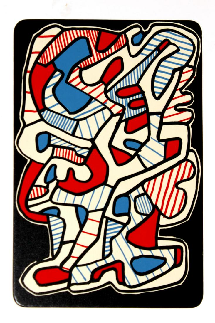 Jean Dubuffet - 1: L'Arbre (from Banque a l'Hourlope) (1 of 3)