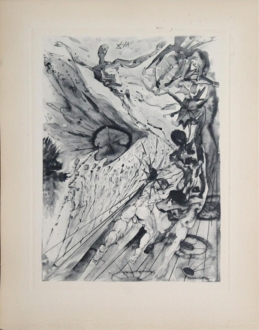 Salvador Dali - Encounter with Two Groups of the Lusty (1 of 1)