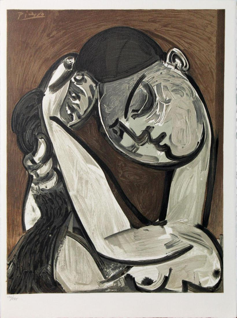 Pablo Picasso - Woman Combing Her Hair (1 of 1)