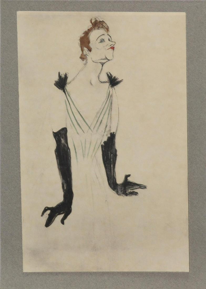 Henri Toulouse-Lautrec (After) - Yvette Guilbert (1 of 1)