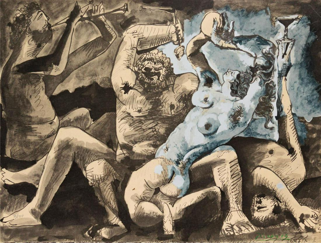 Pablo Picasso (After) - Bacchanale II (1 of 1)
