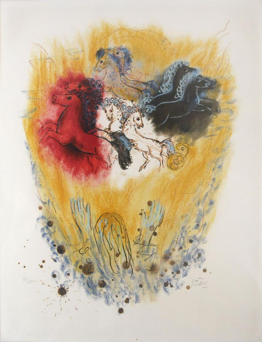 Reuven Rubin - Untitled from " Visions of the Bible" (1 of 2)