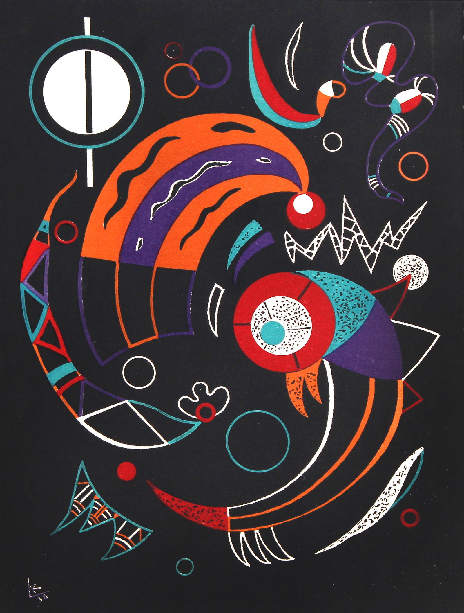 Wassily Kandinsky - Comets (1 of 1)