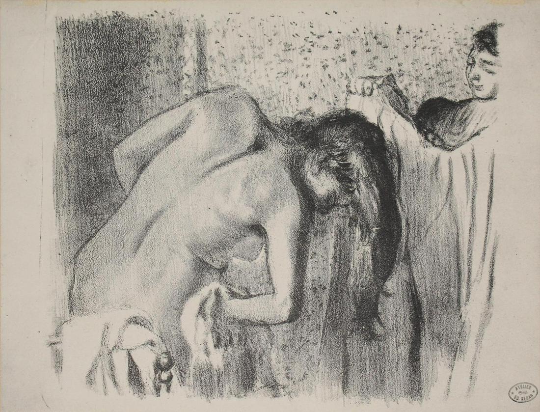 Edgar Degas - Baigneuse au Peignoir (1 of 1)
