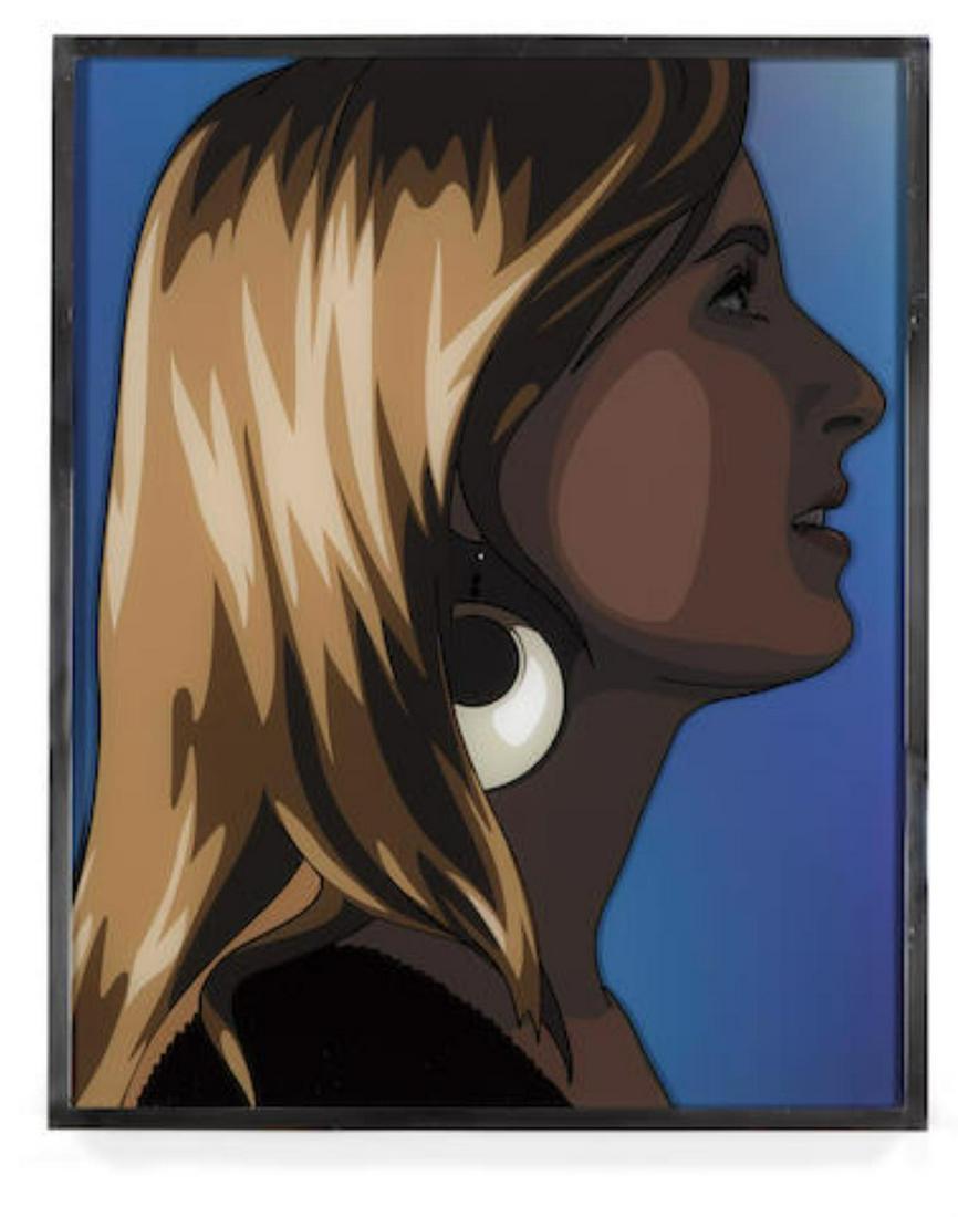 Julian Opie - Elena and Cressie Get Ready for the Party (1 of 1)