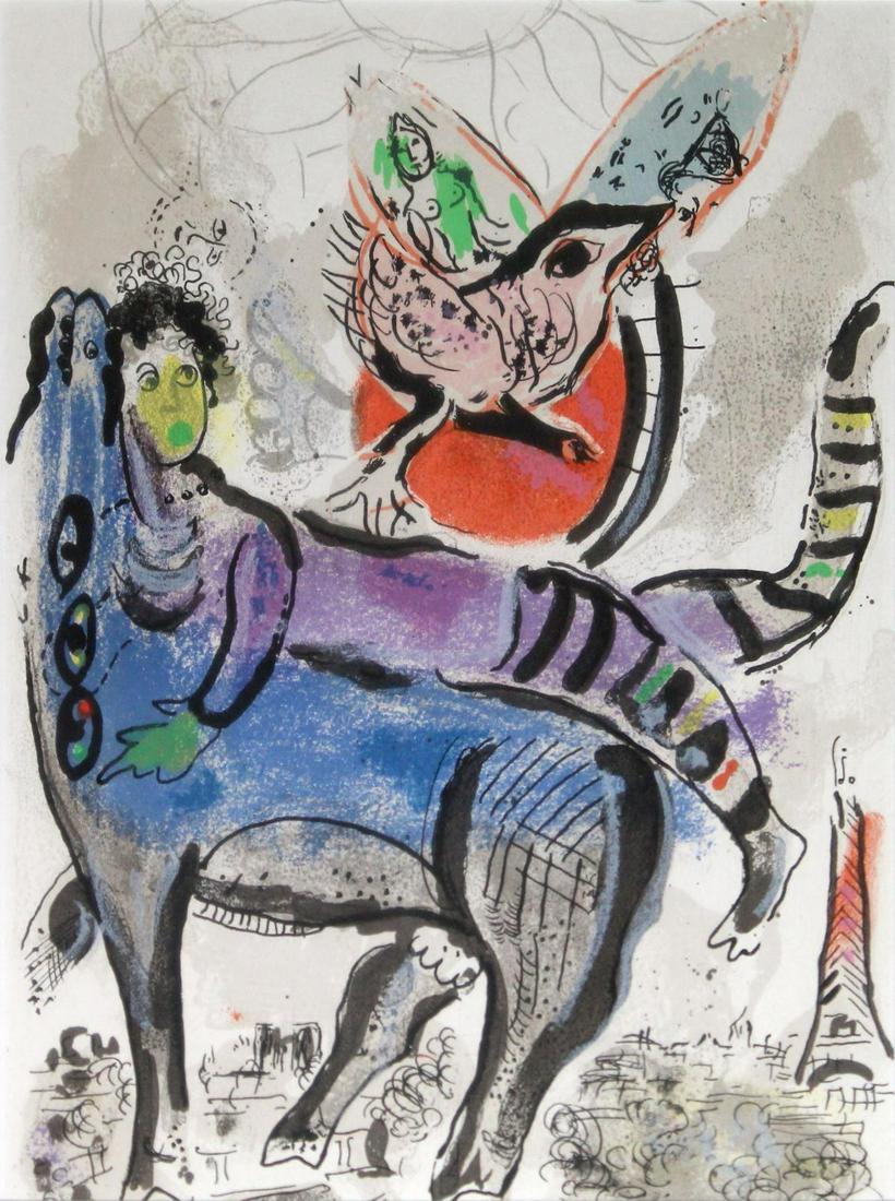 Marc Chagall - La Vache Bleue (1 of 1)