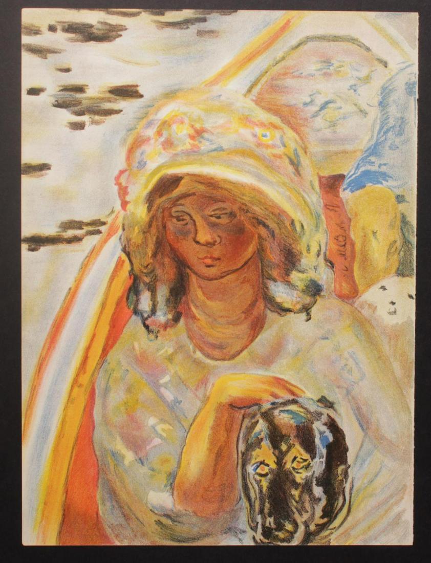 Andre Derain - Deux Portraits des femmes: Artist: Andre Derain Title: Deux Portraits des femmes Year: 1939 Dimensions: 13.5in. by 10in. Edition: From the rare limited edition Publisher: Verve 4 Rue Fer