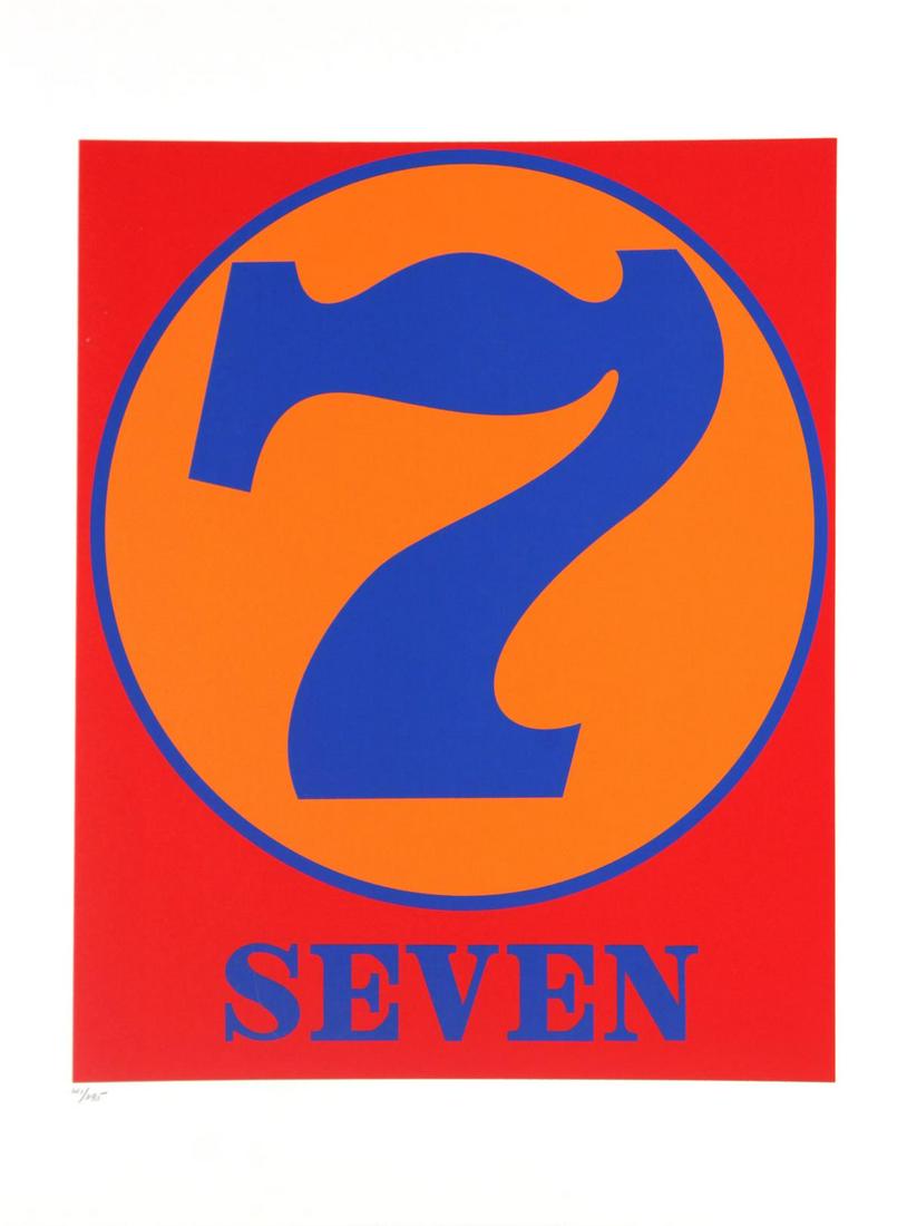 Robert Indiana - The American Dream 17: Artist: Robert Indiana Title: The American Dream 17 Year: 1997 Dimensions: 22.5in. by 17.5in. Edition: From the limited edition of 395 Publisher: Marco Fine Art