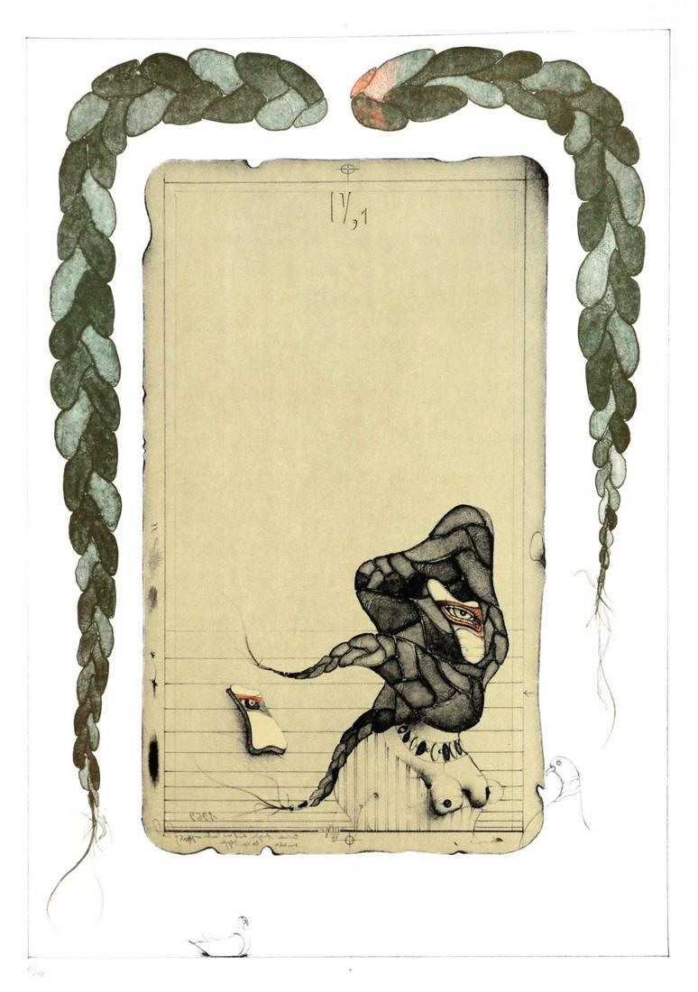 Paul Wunderlich - Untitled from "Song of Songs" (1 of 2)