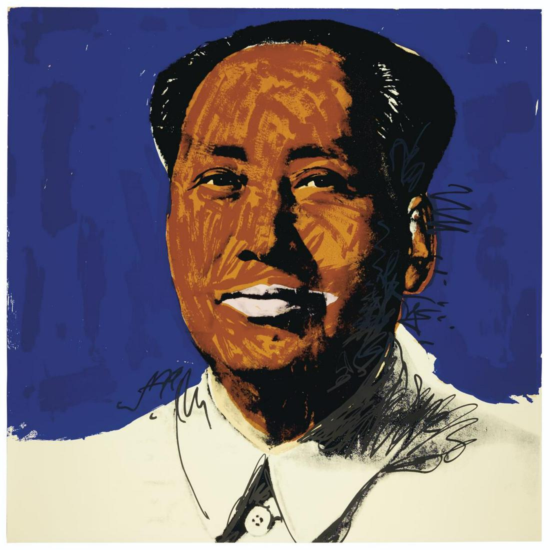 Andy Warhol - Mao: Artist: Andy Warhol Title: Mao Year: 1972 Dimensions: 36in. by 36in. Edition: From the rare limited edition of 250 Publisher: Castelli Graphics and Multiples I