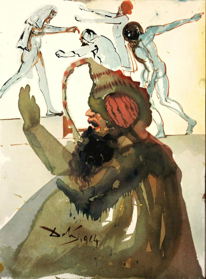 Salvador Dali - Joseph and His Brothers in Egypt (1 of 1)