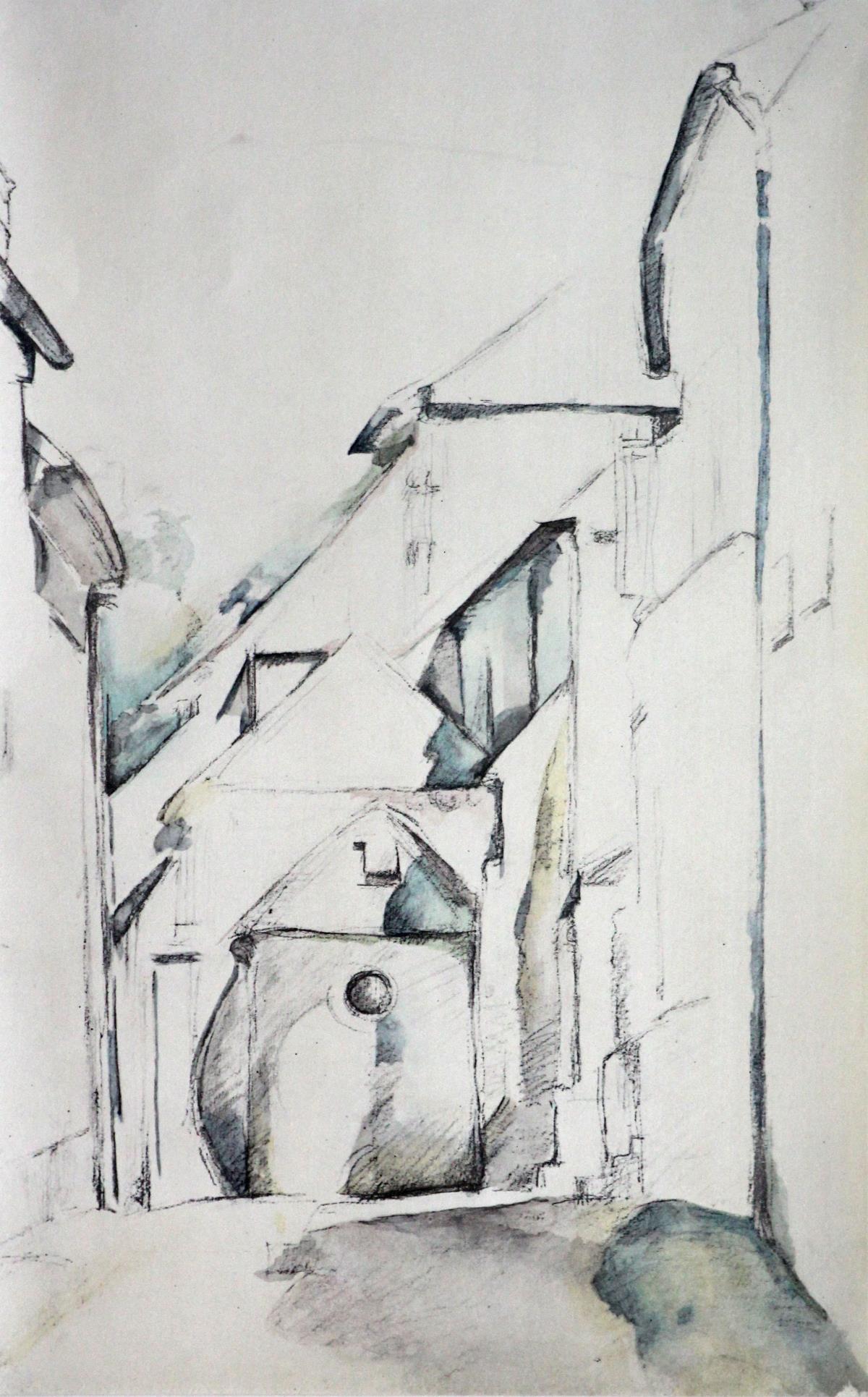 Paul Cezanne (After) - Interieur de Village (1 of 1)