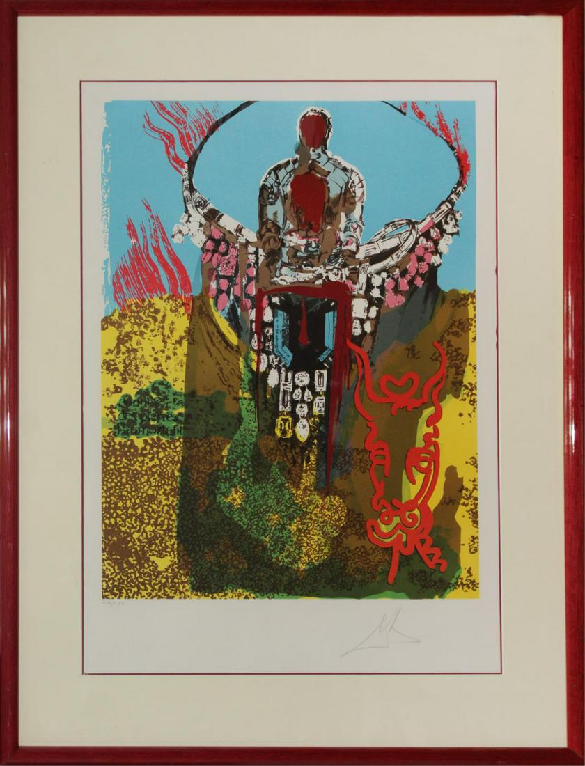 Salvador Dali - The Bullfighter (The Golden Caff) (1 of 3)