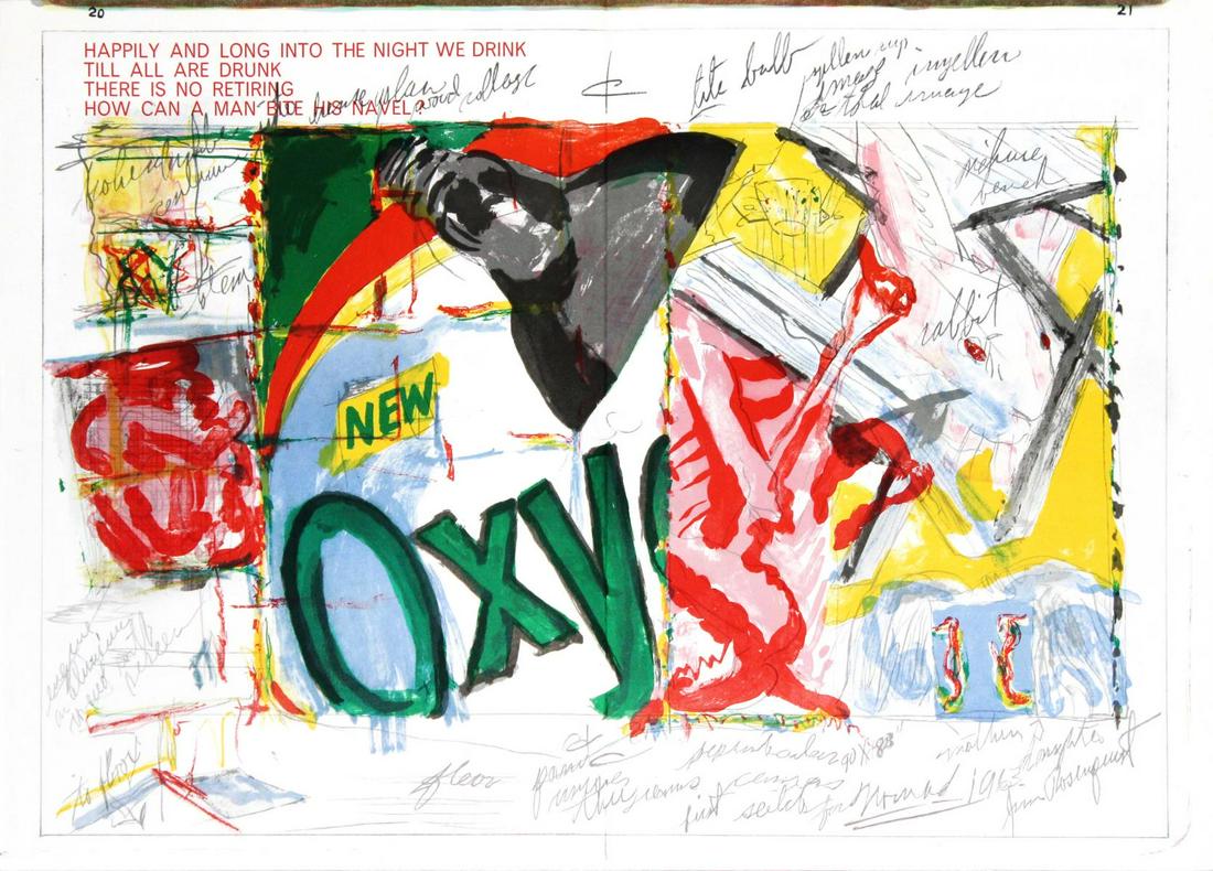 James Rosenquist - Untitled from "One Cent Life" (1 of 2)