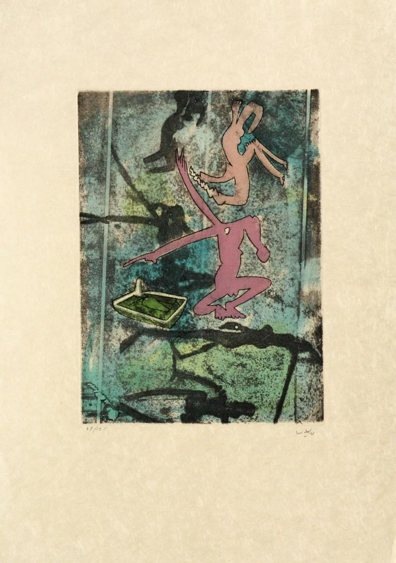 Roberto Matta - Untitled from "Centre Noeuds" (1 of 3)